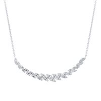 Collana Babila Milano Donna Magic Collection in Oro bianco Diamante 286667BB